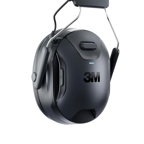 3M WorkTunes Connect & Solar Noise Cancelling Headphones with Bluetooth 90573E-1