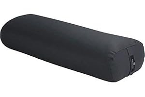 Hugger Mugger Standard Yoga Bolster - Firm, Supportive, Handmade, Durable