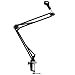 Weymic® Universal Microphone Suspension Boom Scissor Arm Stand with Holder for Broadcast Studio Fit for All Kinds of Studio Microphone,more Stronger Structure,Max Load Capacity Up to 2.6 pounds