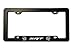BLACK License PLATE Tag FRAME with SRT HELLCAT Street Racing Technology Aluminum Emblem Badge Nameplate Logo Decal Rare JDM for Dodge Challenger Charger Viper Neon Caliber Crossfire Firepower Super Bee Drag Pak Tomahawk Magnum Ram Chrysler 300C Nassau Jeep Grand Cherokee SRT-4 SRT-6 SRT-8 SRT-10 2.4L I4 215HP GEMA 285HP Turbo Turbocharged 3.2L V6 E32 349HP 350HP Mercedes Benz AMG 6.4L Chrysler V8 392 Hemi 470HP 6.1L 425HP SRT 4 6 8 10 ACR 8.3L 8.4L Liter V10 03 04 05 06 07 08 09 10 11 12 13 14 2003 2004 2005 2006 2007 2008 2009 2010 2011 2012 2013 2014