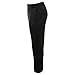 adidas Men's Team Issue Fleece Open Hem Pants, Black Melange, Large