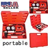 Cylinder Leak Tester Petrol Engine Compression Leakage Leakdown Detector