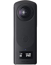 RICOH THETA Z1 51GB Black 360° camera, two 1.0-inch back-illuminated CMOS sensors, increased 51GB internal memory, 23MP images, 4K video with image stabilization, HDR, High-speed wireless transfer
