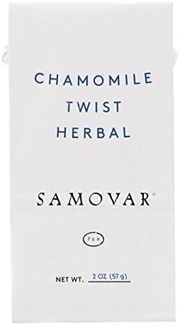 Samovar Tea Lounge Chamomile Twist Herbal Infusion, Organic, 2 Ounce