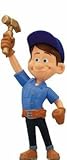 Thinkway Wreck-It Ralph Action Figure - Fix-It Felix 3