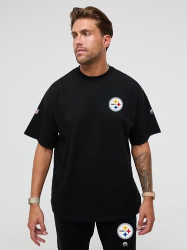 OOSC Mens Pittsburgh Steelers T-Shirt, Multicolour, L EU