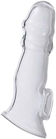 YukTa Clear Male Extension Sleeve Sheath Male Girth Enhancer Enlarger Production6476
