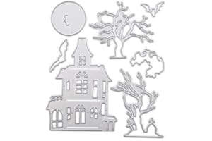 Recollections Matrice de découpe Maison hantée – Artisanat en papier et accessoires d'Halloween