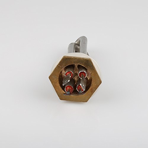 1.0" Electric Water Heating Element 1000W for Boiler Heater,Hexagonal Head Submersible Heating Element - Thumbnail 3