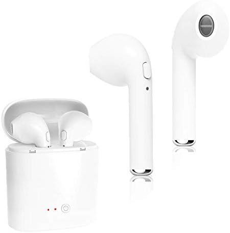 Wireless Bluetooth Earbuds with Charging Box Sports Sweat-Proof and Noise-reducing Stereo Headphones for iPhone X 8 7 Samsung Galaxy S7 and Android …