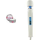 Original Magic Wand - Powerful Deep Massager - 6 Foot Power Cord Dual Speed Vibrating Massage - Bundle! Includes Free PinkCherry It's The Balm in 0.45oz/12.75g (2 Items)
