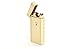 Kingpin Lights™ Gold Electric Arc Lighter - Windproof Dual Arc Plasma Lighter - USB Rechargeable Dual Pulse Electronic Lighter - Flameless Plasma Beam Lighter