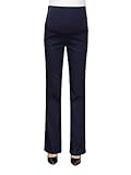 OCHENTA Maternity Women's Over The Belly Bootcut Career Dress Pants for Work