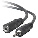 3.5mm Stereo Male to Female Extension Cables 6 ft.