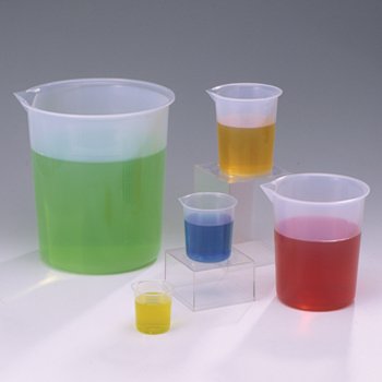 SP Bel-Art Graduated Griffin Low-Form 150ml Beakers; Polypropylene, 25ml Graduation (Pack of 12) (F26212-0000)