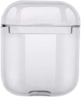 NANTE Accessories Cover Case for Airpods Compatiable with 2 and 1 Fluorescent Transparent PC Covers (A)