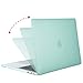 MOSISO Plastic Hard Case & Keyboard Cover & Screen Protector & Storage Bag Compatible Newest MacBook Pro 13 Inch, Pure Green
