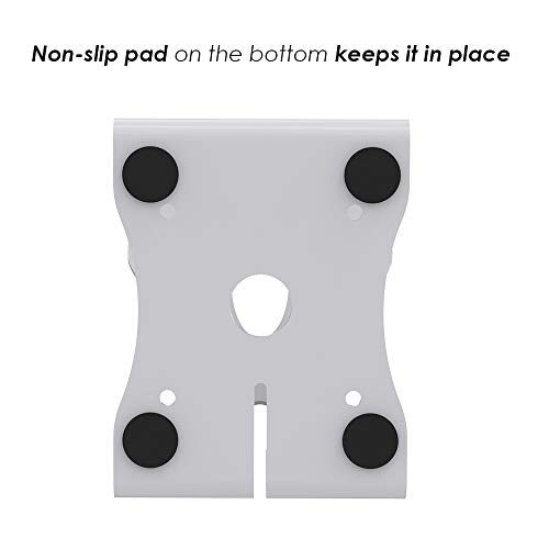 Beelta iPhone Stand, Android Cell Phone Stand, Tablet Stand for iPad (Up to 11 inch), Kindle E-Reader, Desk Accessories, White, BSC702W - Thumbnail 3