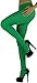 ToBeInStyle Women's Full Footed Panty Hose Leggings Tights Hosiery - Queen Size - Green