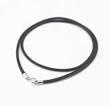 Glory Qin Black Silk Braided Rope Chain 925 Silver