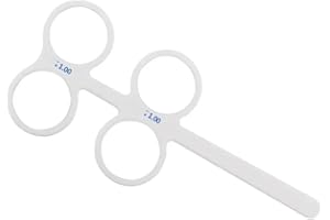 AISITESY Plastic Optical Flip-Flop Occluder Eye Trainer, 4 Lenses, Optometric Equipment (ZP1.0)