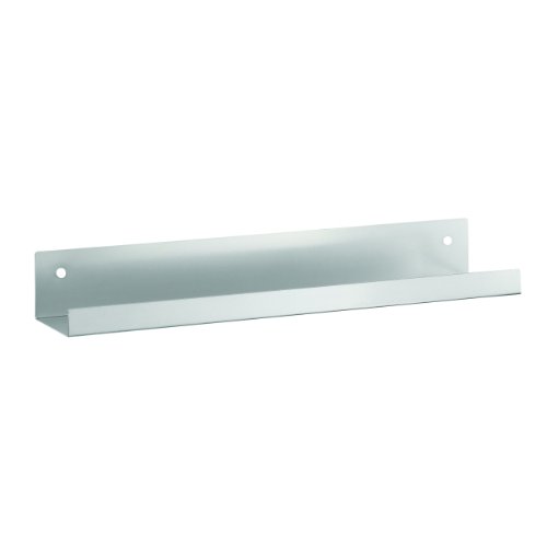STEELMASTER Metal Display Shelf, 2.5 x 18 x 4.5 Inches, Silver (271118050) - Thumbnail 4