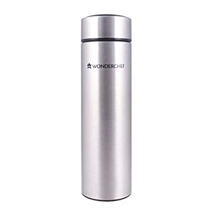 Wonderchef Nutri-Bot Stainless Steel Flask, 480 ml (Silver)