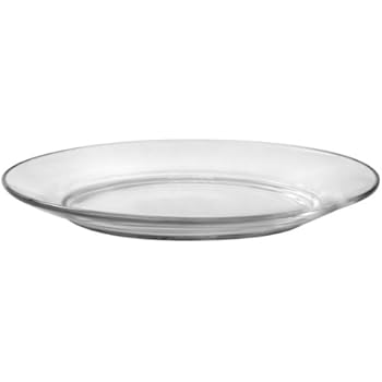 Duralex - Lys Clear Dessert Plate 19 cm (7 1/2 in) Set Of 6