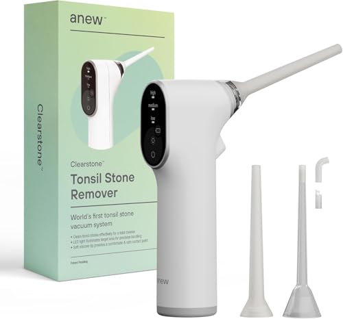 Photo 1 of Electronic Vacuum Tonsil Stone Remover with LED Guidance Light - Hassle-Free Instant Suction - Tonsil Stone Removal Kit - Patent Pending (White)