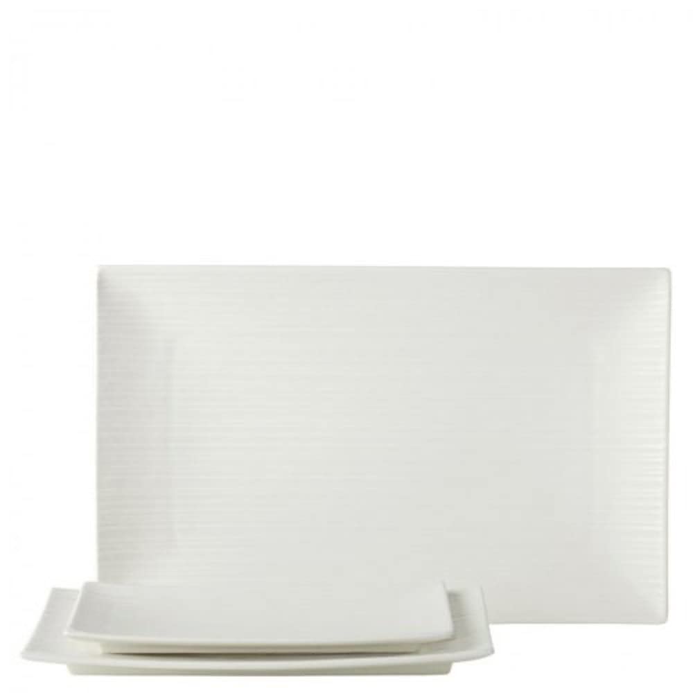 Utopia K90002 Titan Signature Rectangular Platter, 9.5" x 4.75", 24 cm x 12 cm (Pack of 6)