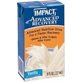 Impact Advanced Recovery Vanilla Brikpak 15 X 6oz Case