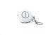 Pocket Guardian Personal Alarm Rape Whistle Attack Prevention Device with Flashlight (White)