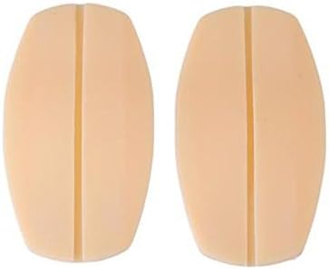 PYD 2pcs Anti-slip Invisible Bra Strap Cushion Holder Soft Shoulder Pad Reduce Pressure (Skin Color)