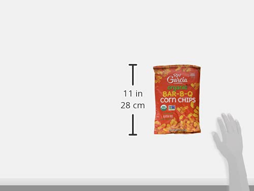 RW GARCIA ORGANIC BBQ CORN CHIPS, 212 GR
