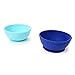 Chewbeads - Silicone Suction Bowls - Set of 2 - Stay Put Toddler & Baby Suction Bowls - Dishwasher, Microwave & Freezer Safe Toddler Bowls - 100% Silicone, BPA Free & Phthalate Free