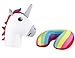 KIKKERLAND Unicorn Travel Pillow, 1 EA