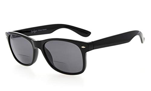 Eyekepper Classic Bifocal Sunshine Readers Bifocal Sunglasses Grey +2.50 - Thumbnail 7