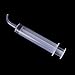 CARESHINE 4pcs Disposable Dental Irrigation Syringe with Curved Tip 12CC (USPS)
