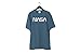 Revel Shore Men's Retro Vintage NASA Worm Logo Premium Soft T-Shirt (Medium) Indigo Blue