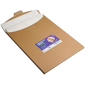 Katbite Parchment Paper Sheets 100, 12x16 Inch Parchment Sheets for Baking Cookies(16x24 Available)