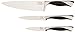 Chicago Cutlery Fullerton 3-Piece Chef/Utility/Parer Knife with Sheath Protector