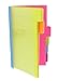 Redi-Tag Divider Sticky Notes, Tabbed Self-Stick Lined Notepads, 180 Ruled Notes, 4
