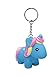 Squeeze and Poop Glittered Poop Mini Unicorn Toy Figure Keychain - 1 Randomly Selected