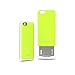 iPhone 6s Plus Case, DesignSkin [Slider] [Sliding Card Slot] Extreme Heavy Duty 3-Layer Bumper Protection Wallet Cover with Card Holder for iPhone 6s Plus (2015) / iPhone 6 Plus (2014) - Lime Green