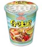 Nissin Spicy Seafood Instant Authentic HK Japanese Ramen Cup Of Noodles Soup (5 Pack)