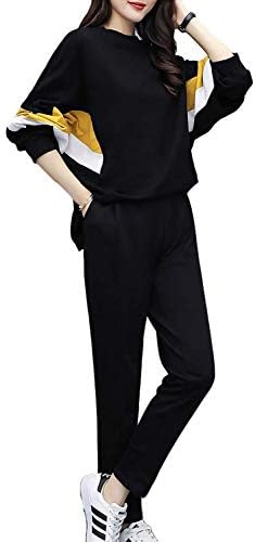 Azurte Women’s Dolman Sleeve Setup Long Sleeve Top and Bottom Set M – 2XL