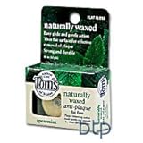 Tom's of Maine Natural Care Flat Floss, Naturally Waxed, Antiplaque, Spearmint, 30 m.