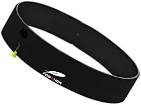 Lakebirds Fashion Running Belt, Sport Exercise Waist Packs, Storage for Cell Phones Cards Keys Cash Great for Men and Women Jogging Gym Workouts Walking Hiking Yoga Trekking Color Size:Black L/32"-36"