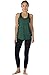 icyzone Workout Tank Tops for Women - Athletic Yoga Tops, Racerback Running Tank Top (M, Army)