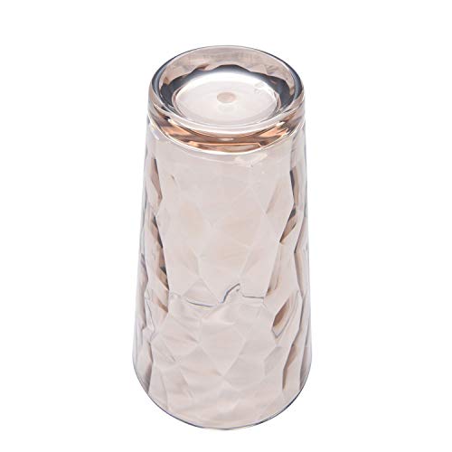 Highball And DOF Tumbler Set 12 Pack Mosaic Smoke BPA Free Shatterproof Double Old Fashioned Tumblers